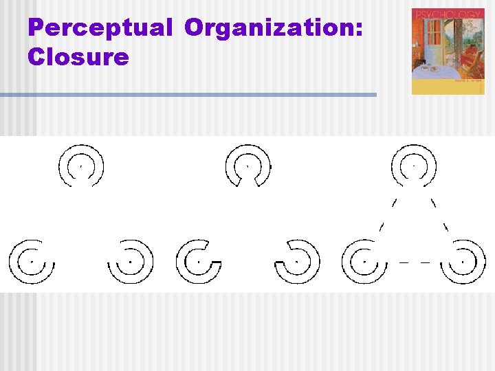 Perceptual Organization: Closure 