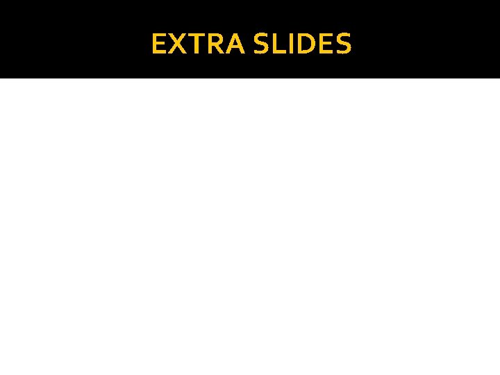 EXTRA SLIDES 