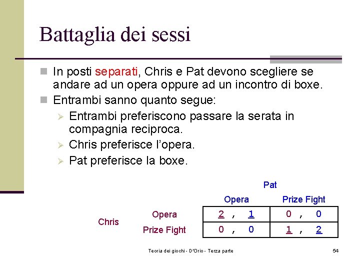 Battaglia dei sessi n In posti separati, Chris e Pat devono scegliere se andare Battaglia dei sessi n In posti separati, Chris e Pat devono scegliere se andare