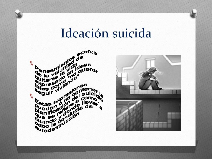 Ideación suicida 