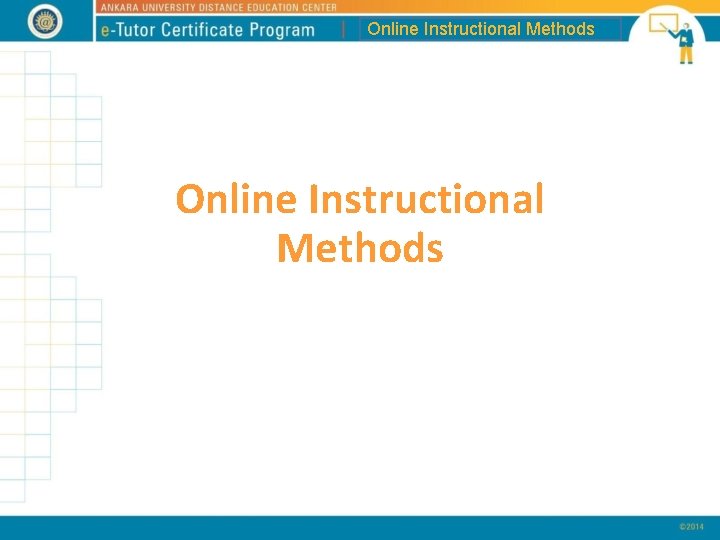 Online Instructional Methods 