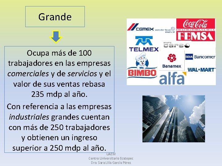 Grande Ocupa más de 100 trabajadores en las empresas comerciales y de servicios y