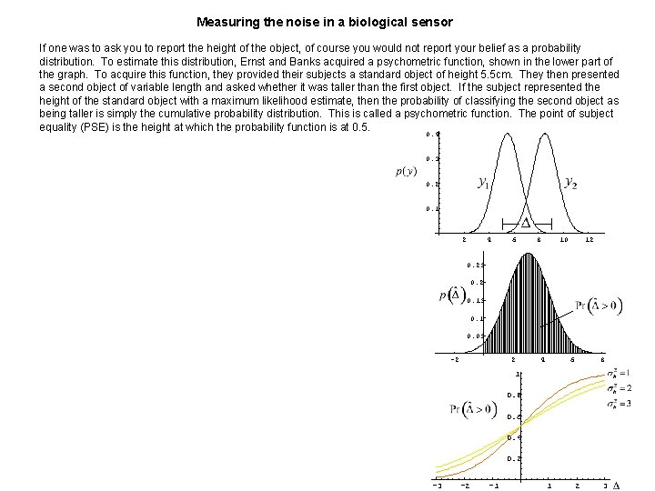 Measuring the noise in a biological sensor If one was to ask you to