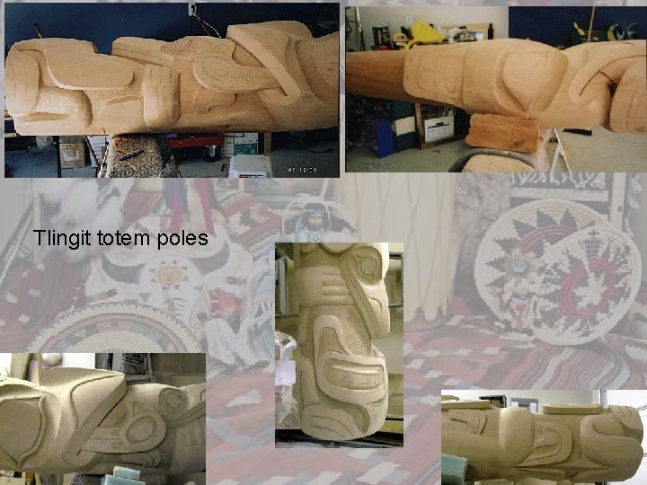 Tlingit totem poles 