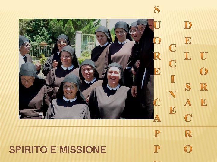 SPIRITO E MISSIONE 