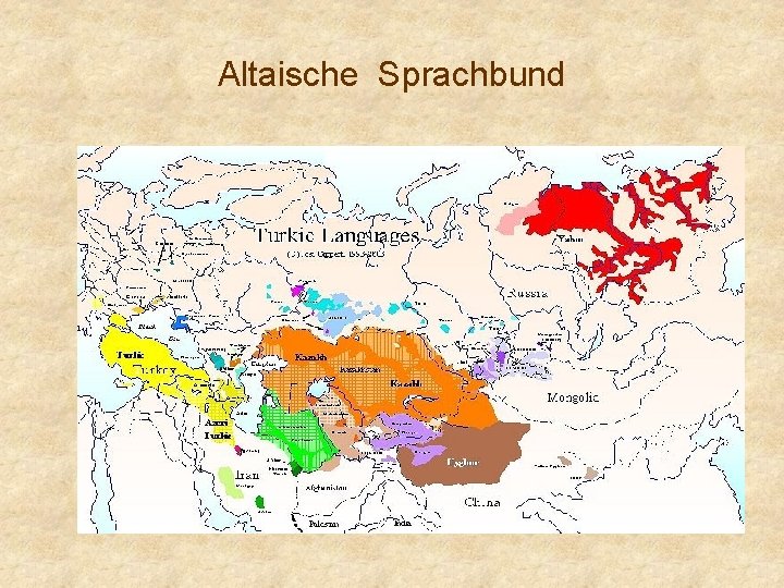 Altaische Sprachbund 