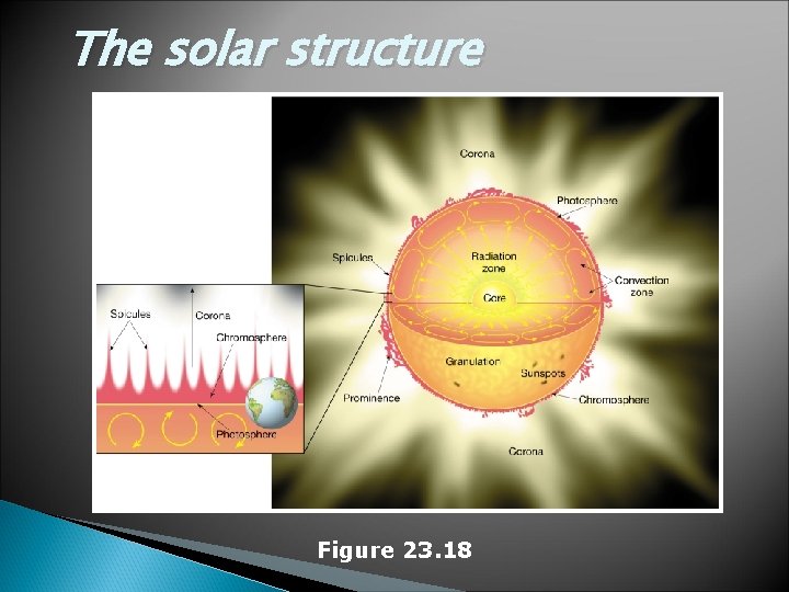 The solar structure Figure 23. 18 