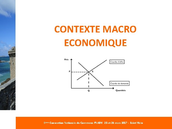 #Commerce. FNAIM CONTEXTE MACRO ECONOMIQUE 8ème Convention Nationale du Commerce FNAIM 25 et 26