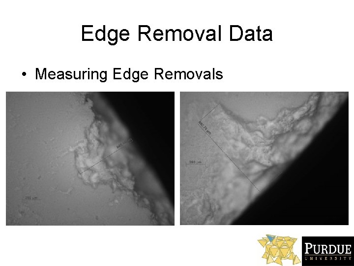 Edge Removal Data • Measuring Edge Removals 