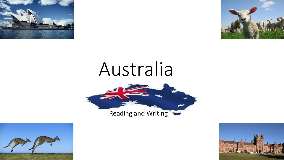 Australia Reading and Writing Warming up Watch a