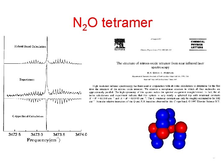 N 2 O tetramer 