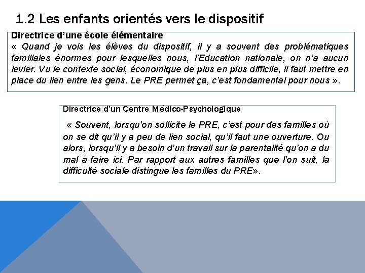 LE PROJET DE RUSSITE DUCATIVE ETAT DES LIEUX
