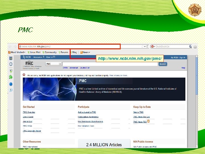 PMC http: //www. ncbi. nlm. nih. gov/pmc/ 28 PMC http: //www. ncbi. nlm. nih. gov/pmc/ 28