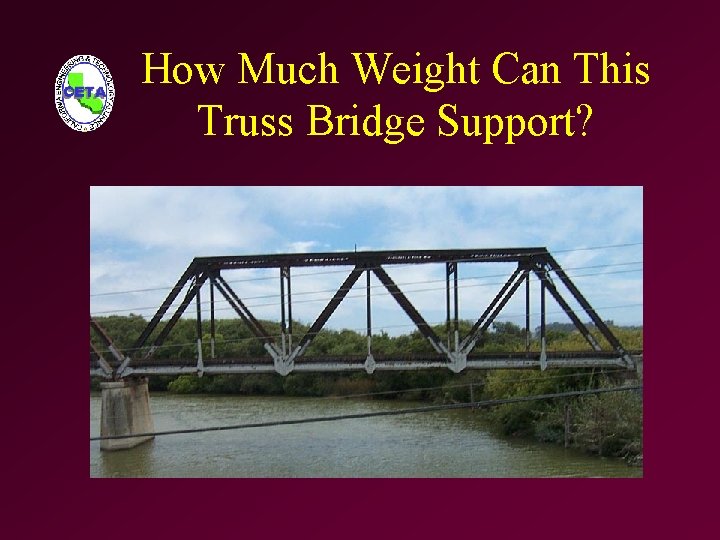 How Much Weight Can This Truss Bridge Support? 