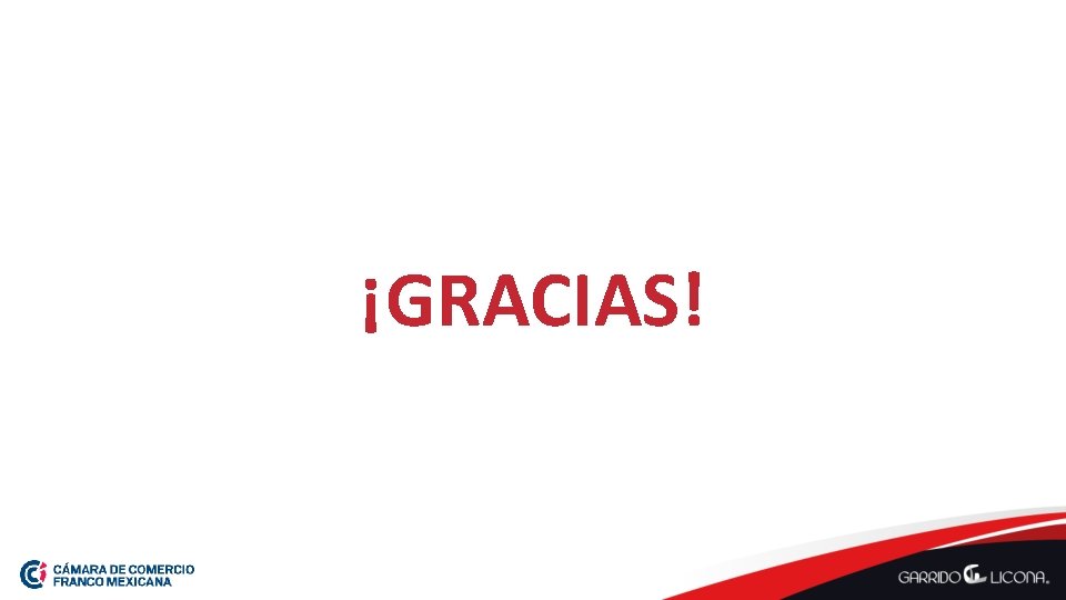 ¡GRACIAS! 