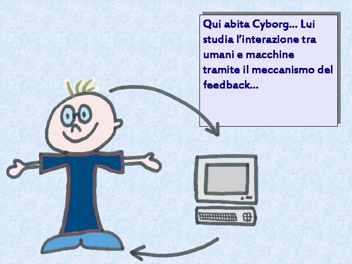 Qui abita Cyborg… Lui studia l’interazione tra umani e macchine tramite il meccanismo del