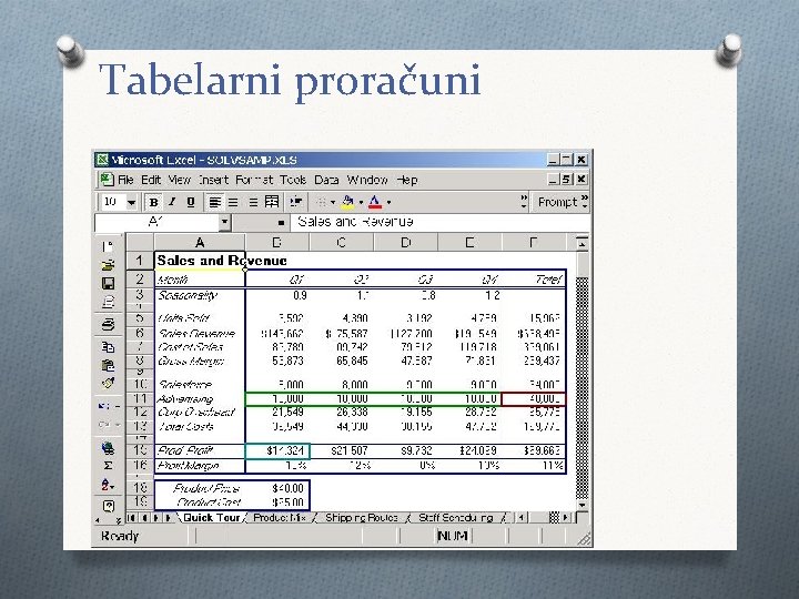 Tabelarni proračuni 