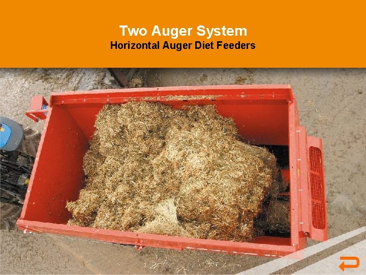 Two Auger System Horizontal Auger Diet Feeders 