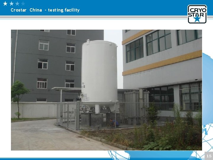 Crostar China - testing facility 15 