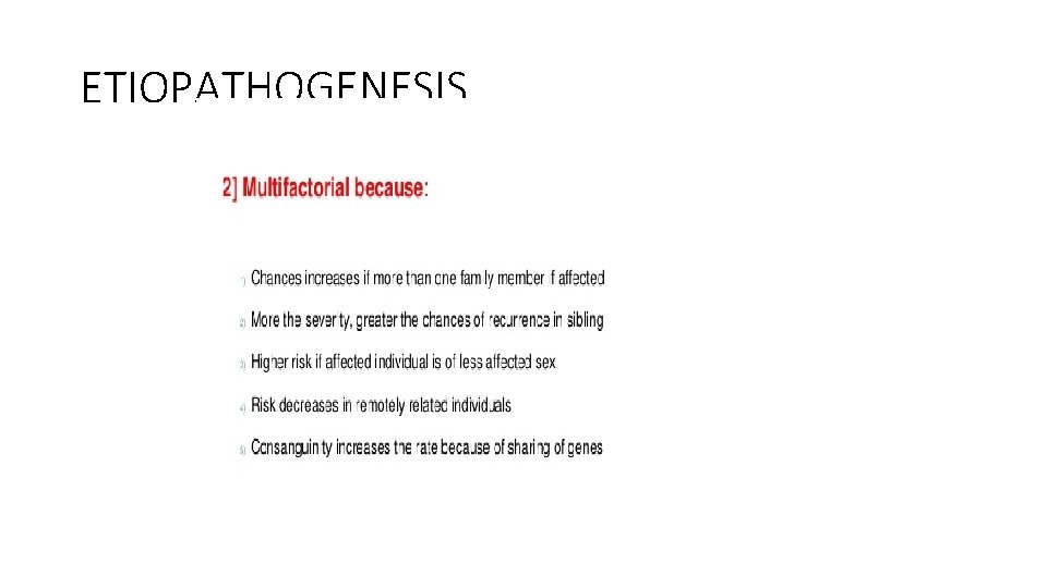 ETIOPATHOGENESIS 