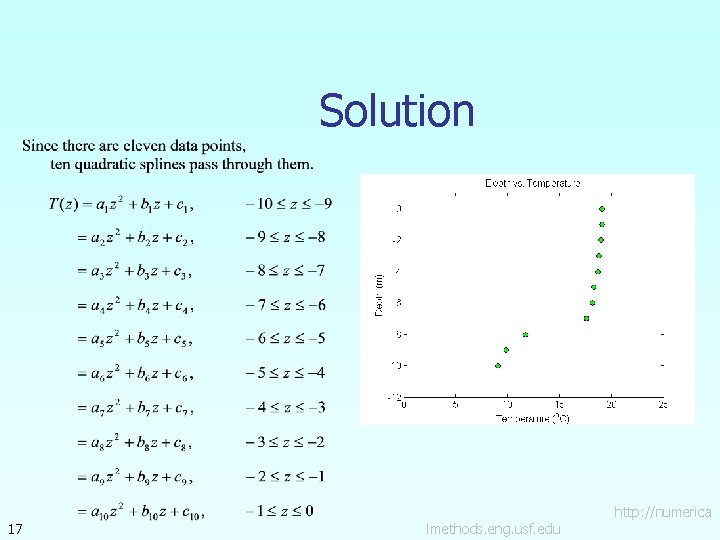 Solution 17 lmethods. eng. usf. edu http: //numerica 