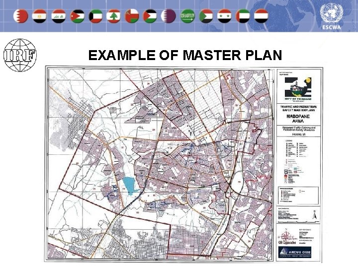 EXAMPLE OF MASTER PLAN 