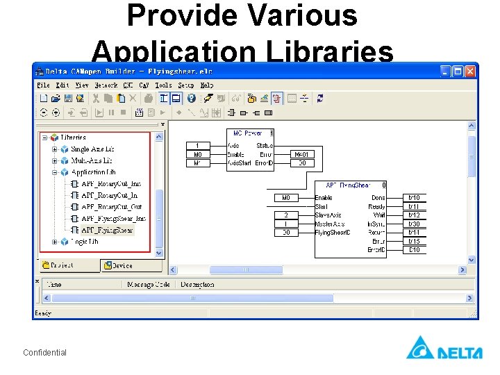 Provide Various Application Libraries Confidential 