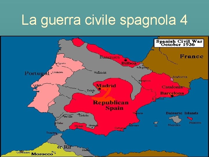 La guerra civile spagnola 4 