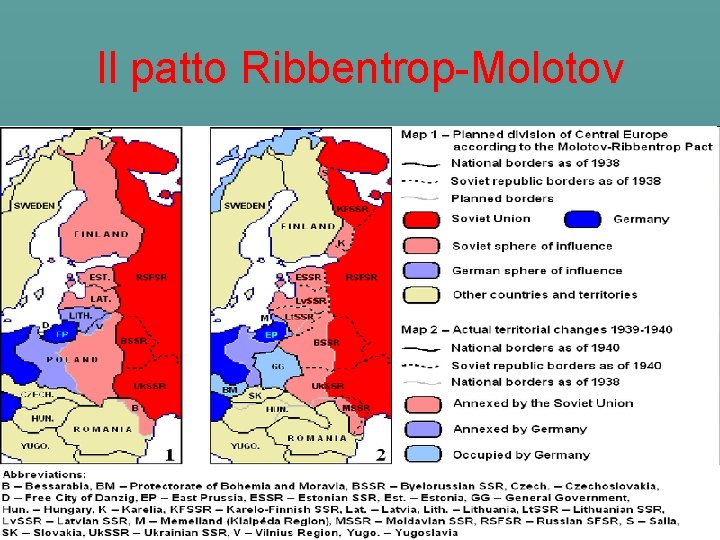 Il patto Ribbentrop-Molotov 