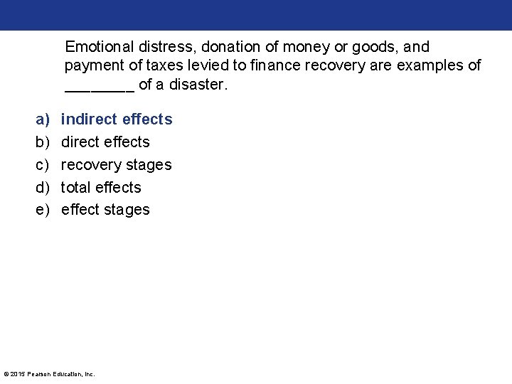 Emotional distress, donation of money or goods, and payment of taxes levied to finance Emotional distress, donation of money or goods, and payment of taxes levied to finance