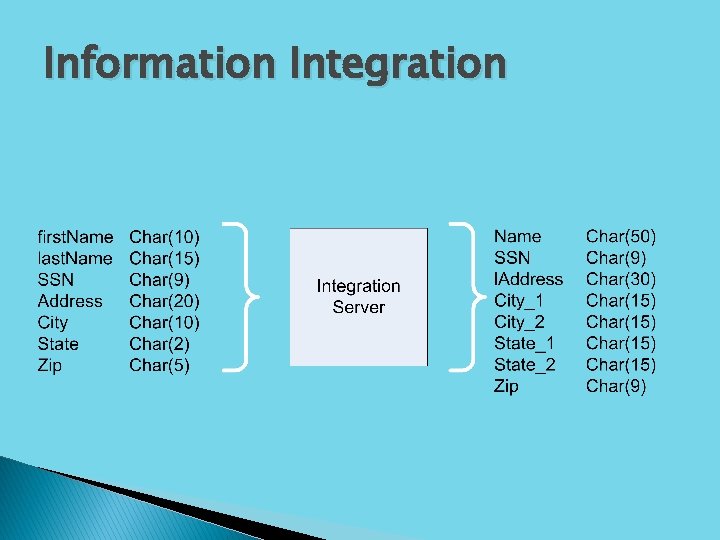 Information Integration 