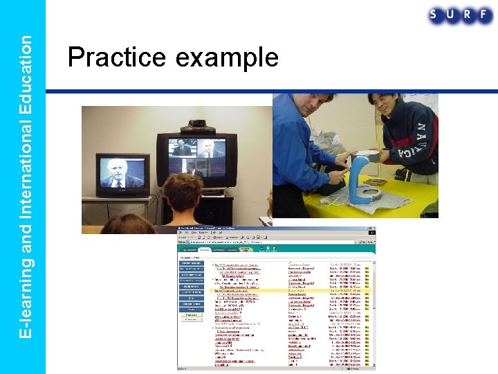 E-learning and International Education Practice example 