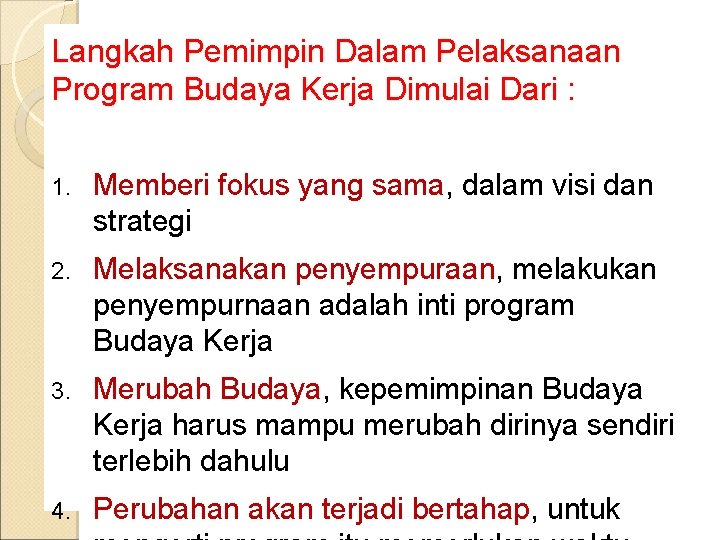 Budaya Kerja Organisasi Pemerintah By Zul Pahmi Badan