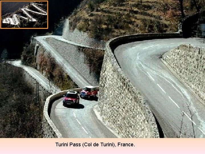Turini Pass (Col de Turini), France. 