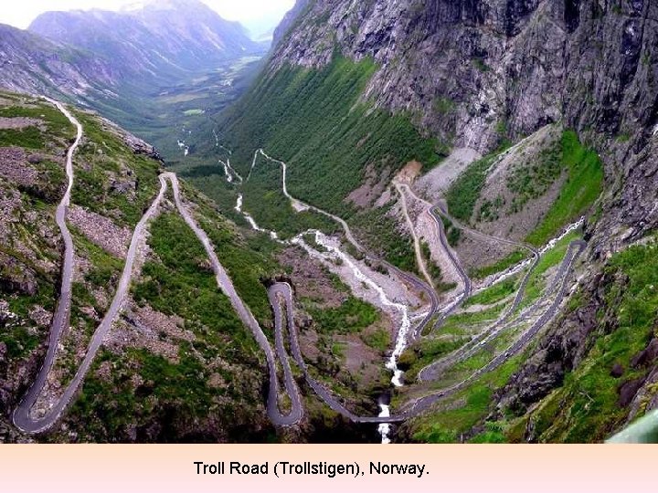 Troll Road (Trollstigen), Norway. 