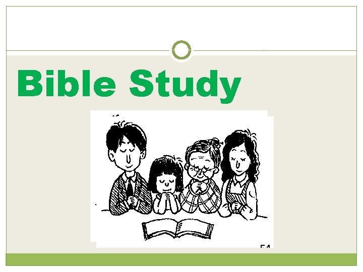Bible Study 