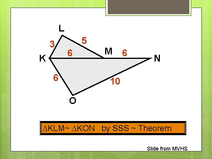 L 3 K 5 6 6 M 6 N 10 O KLM~ KON by