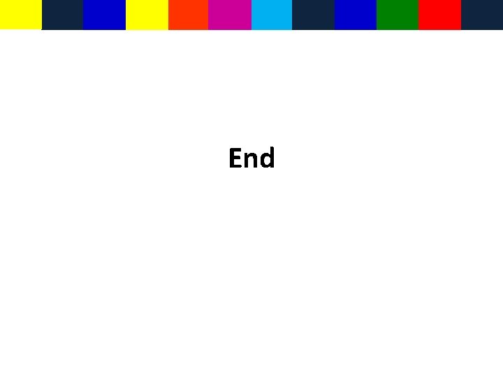 End 