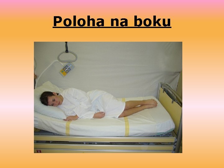Poloha na boku 
