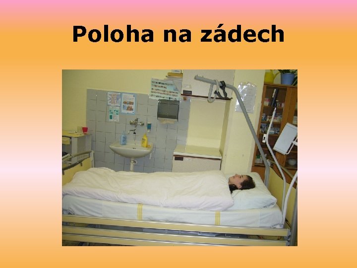 Poloha na zádech 
