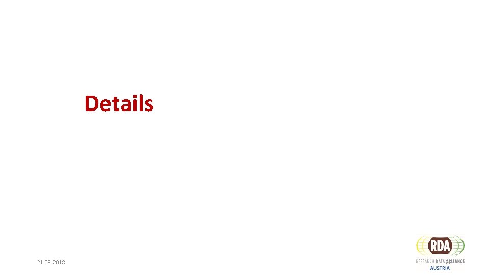 Details 21. 08. 2018 22 