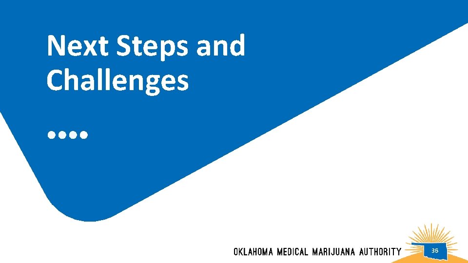Next Steps and Challenges 36 