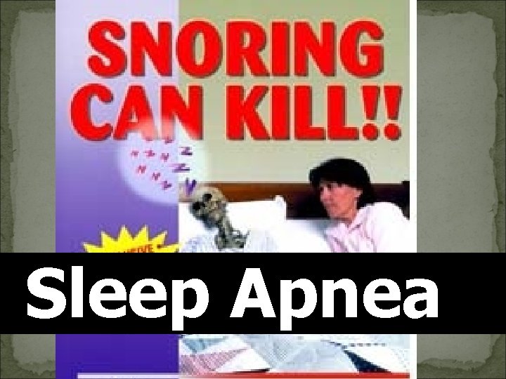 Sleep Apnea 