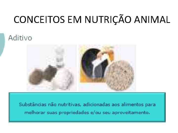 CONCEITOS EM NUTRIÇÃO ANIMAL 