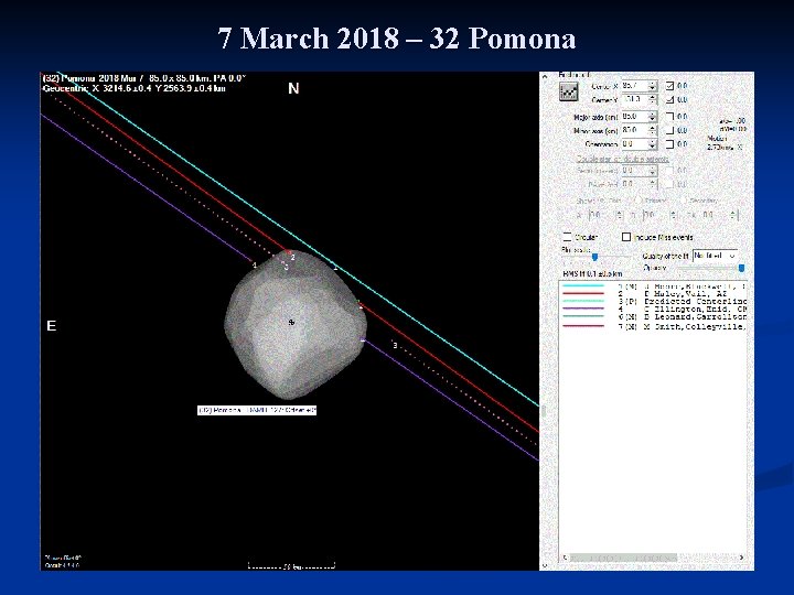 7 March 2018 – 32 Pomona 