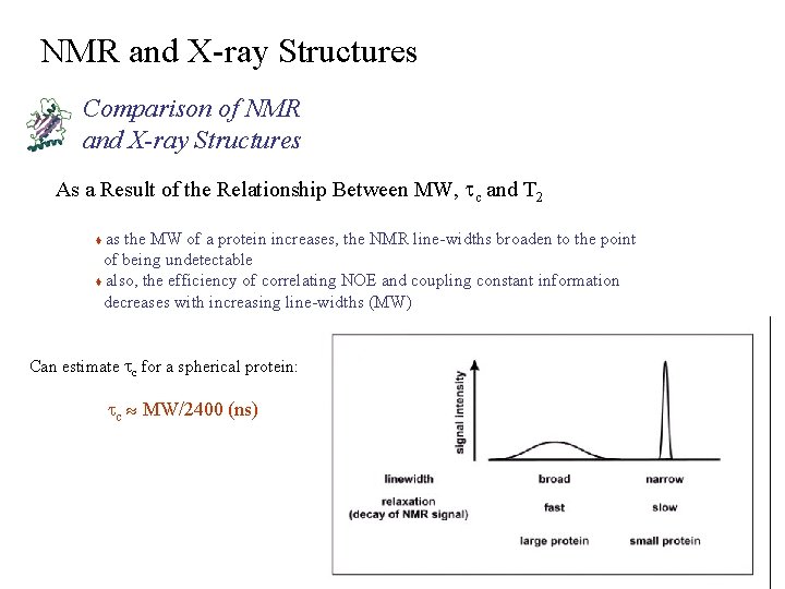 NMR and X-ray Structures Comparison of NMR and X-ray Structures As a Result of