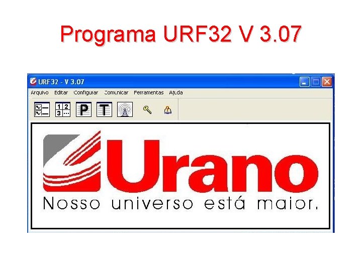 Programa URF 32 V 3. 07 
