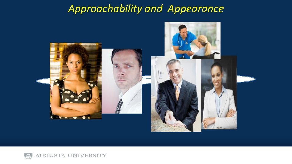 Approachability and Appearance 
