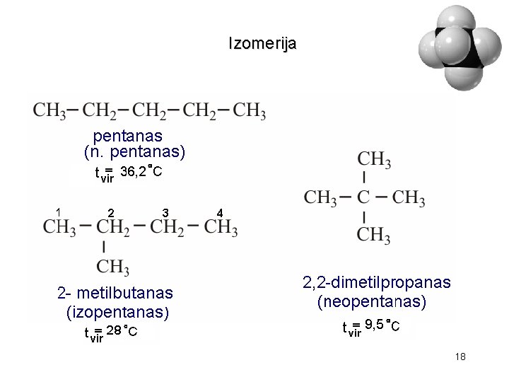 Izomerija 18 