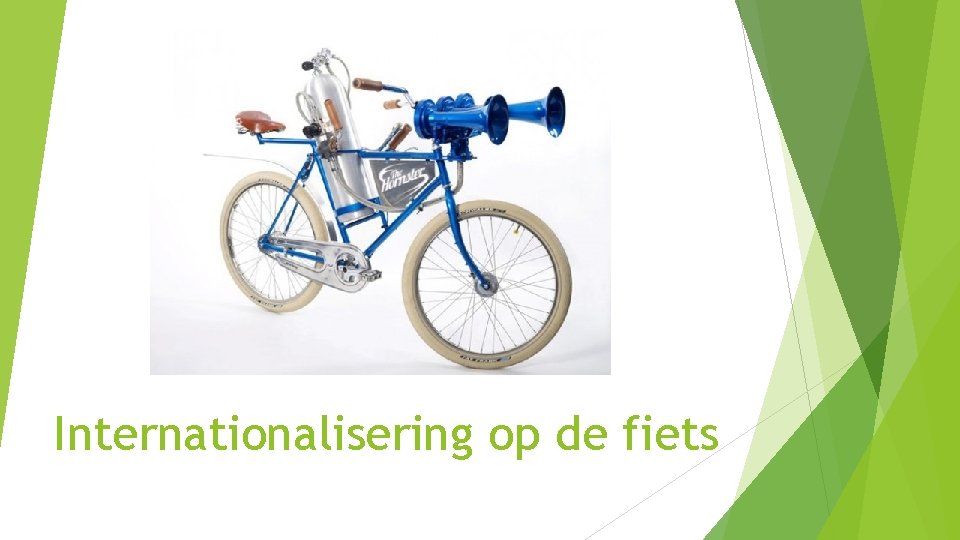 Internationalisering op de fiets 